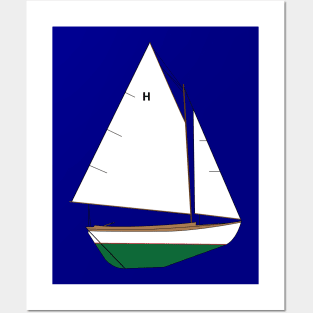 Herreshoff 12 1/2 Sailboat Posters and Art